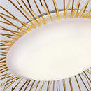 lustre suspendu design fleuri éclairage LED variable pour intérieur