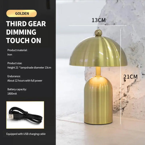 Lampe de Table Led rétro Usb - vue 9 sur 9