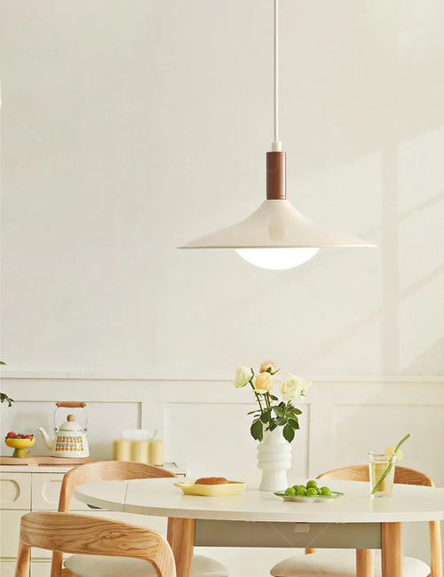 suspension led design moderne avec protection oculaire en fer et acrylique - vue 4 sur 8