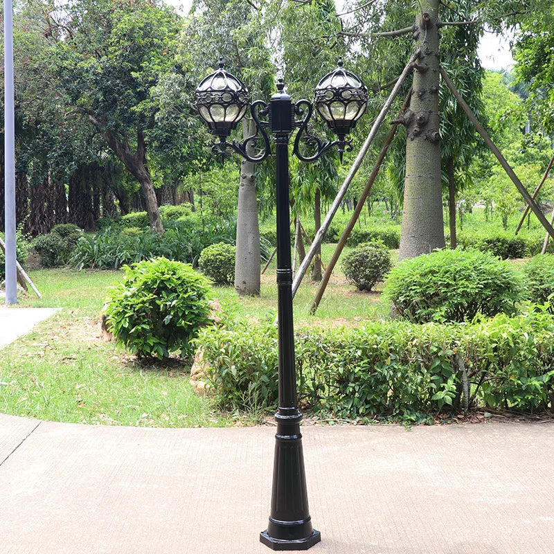 lampadaire extérieur étanche style européen pour jardin et parc - vue 11 sur 10