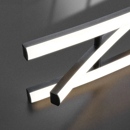 lustre à led en aluminium design moderne réglable en hauteur - vue 6 sur 8