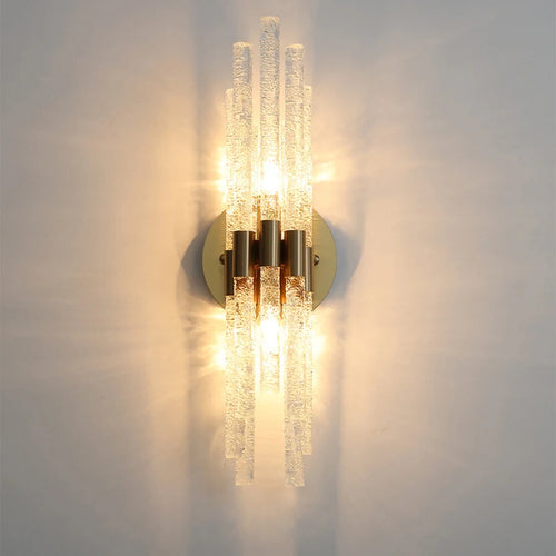 applique murale en cristal éclairage de luxe pour intérieur - vue 8 sur 8