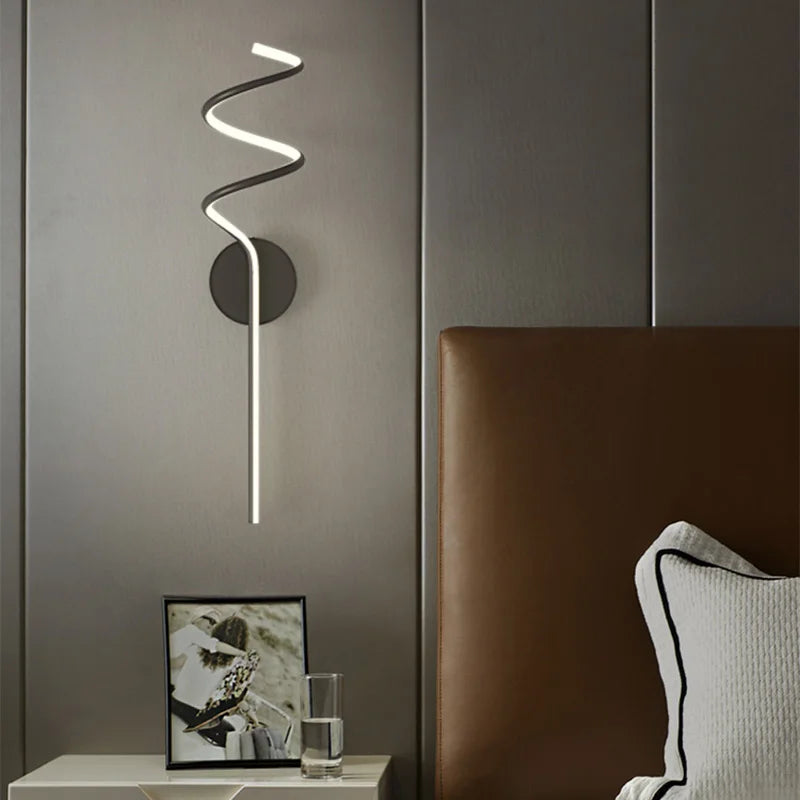 applique murale led moderne pour décoration intérieure élégante - vue 5 sur 12