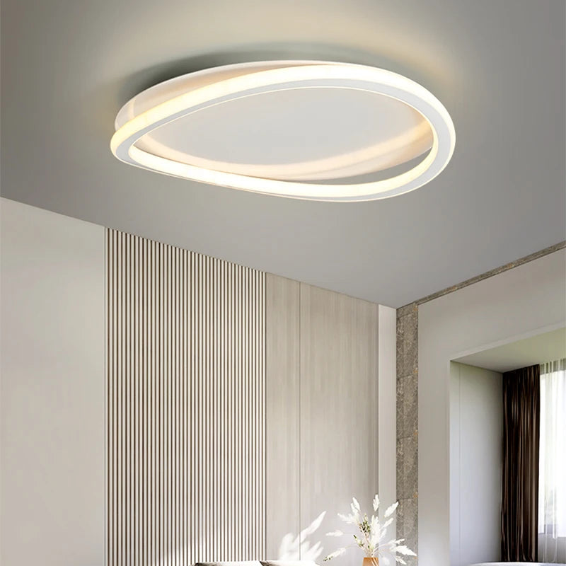 plafonnier led moderne nordique pour décoration intérieure maison