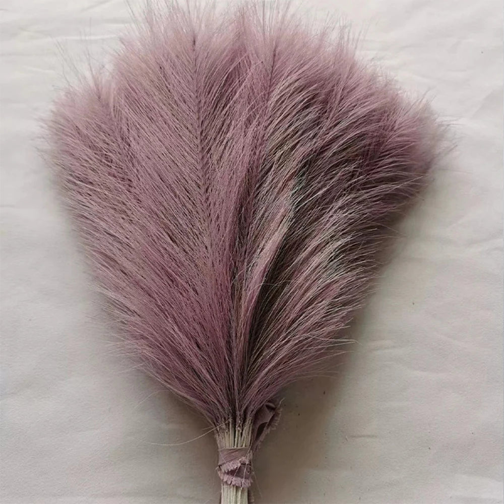 lot de pampas artificielles pour décoration mariage fête - vue 8 sur 18