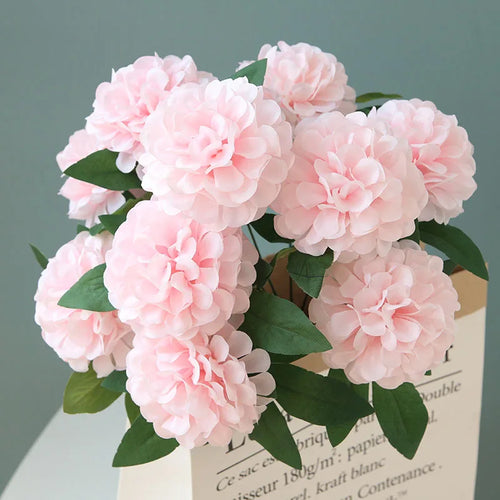 lot de 10 bouquets de pissenlit artificiels pour décoration intérieure et événements