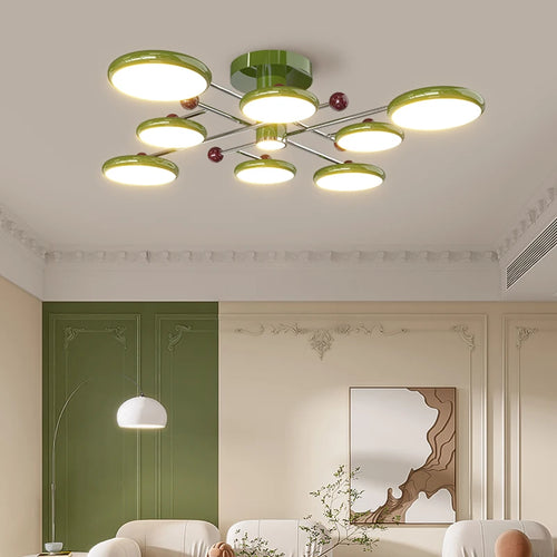 lustre led pour éclairage intérieur et décoration suspendue - vue 2 sur 18