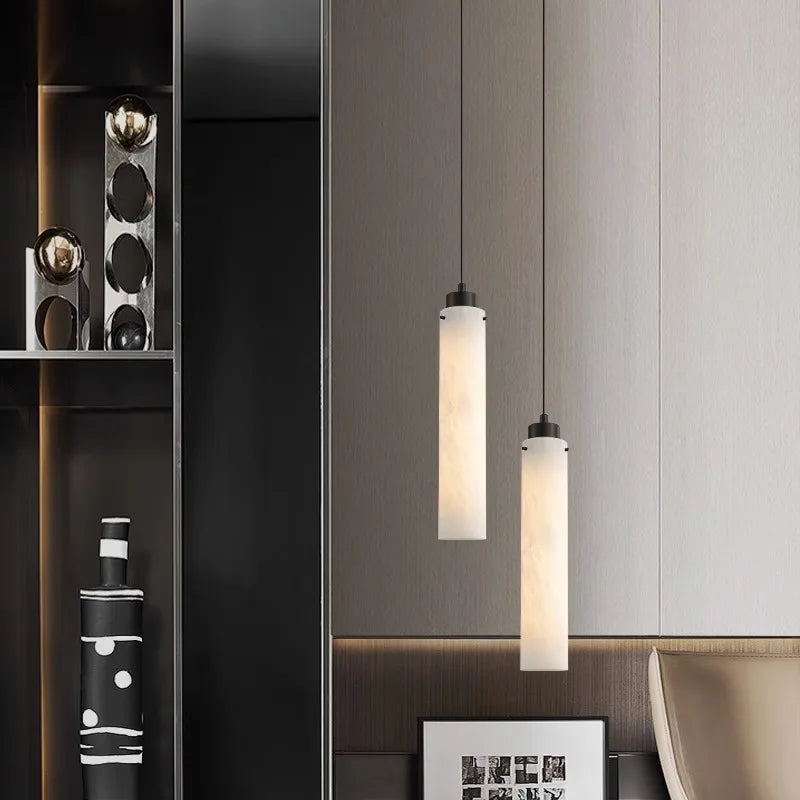 suspension en marbre moderne pour décoration intérieure - vue 3 sur 10
