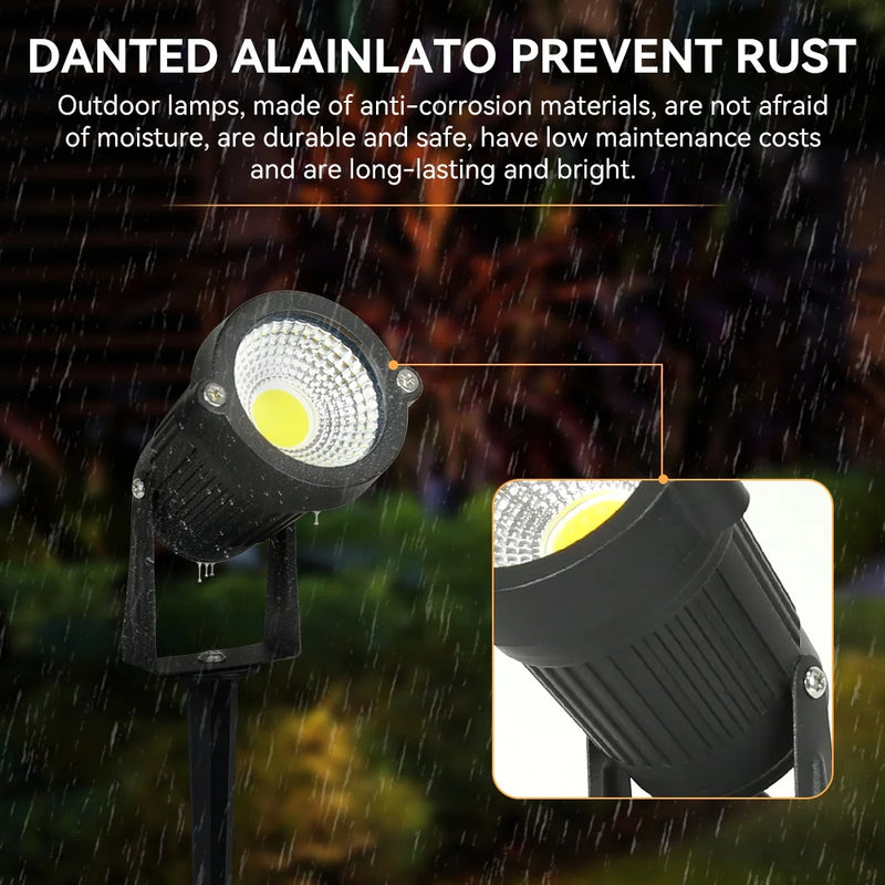 Lampes de jardin led étanches pour éclairage extérieur décoratif | Lumeers