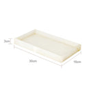 ensemble accessoires de salle de bain en marbre naturel luxe