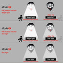 lumière sécurité solaire extérieure capteur mouvement projecteur 77led étanche