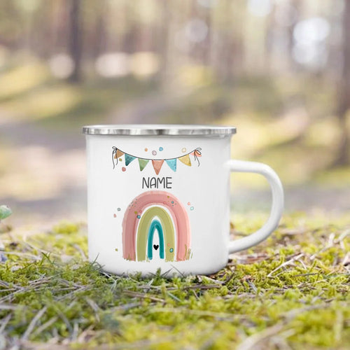 Mug enfant personnalisé motif animal style dessin animé