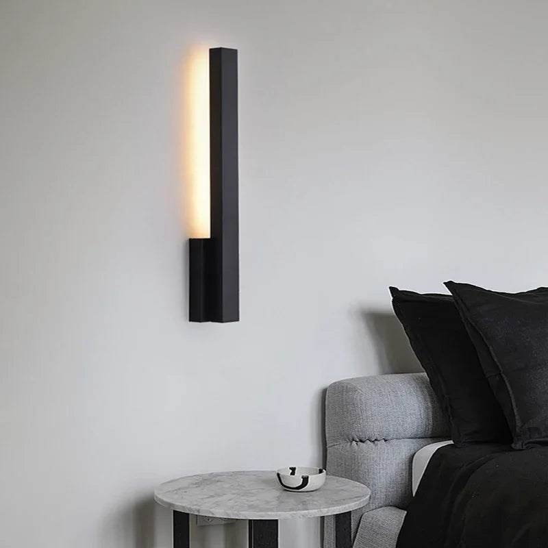 Applique Murale LED Intérieur/extérieur VivaLet - 12W, 1200LM, 3000K, IP65, Design Up-and-down, Pack De 2, Noir