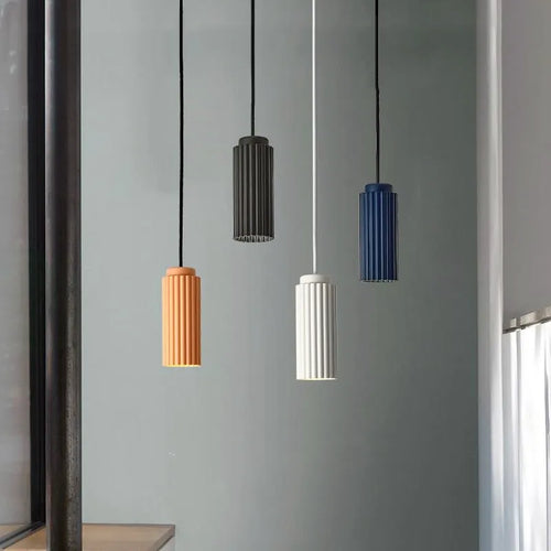 suspension Minimalisme moderne LED colorée Art