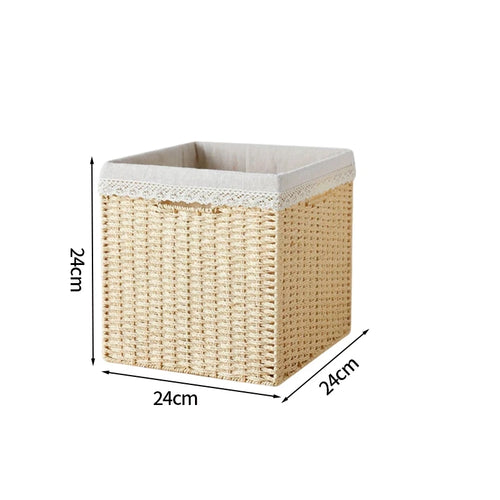 panier de pique-nique en osier pour rangement divers - vue 13 sur 21