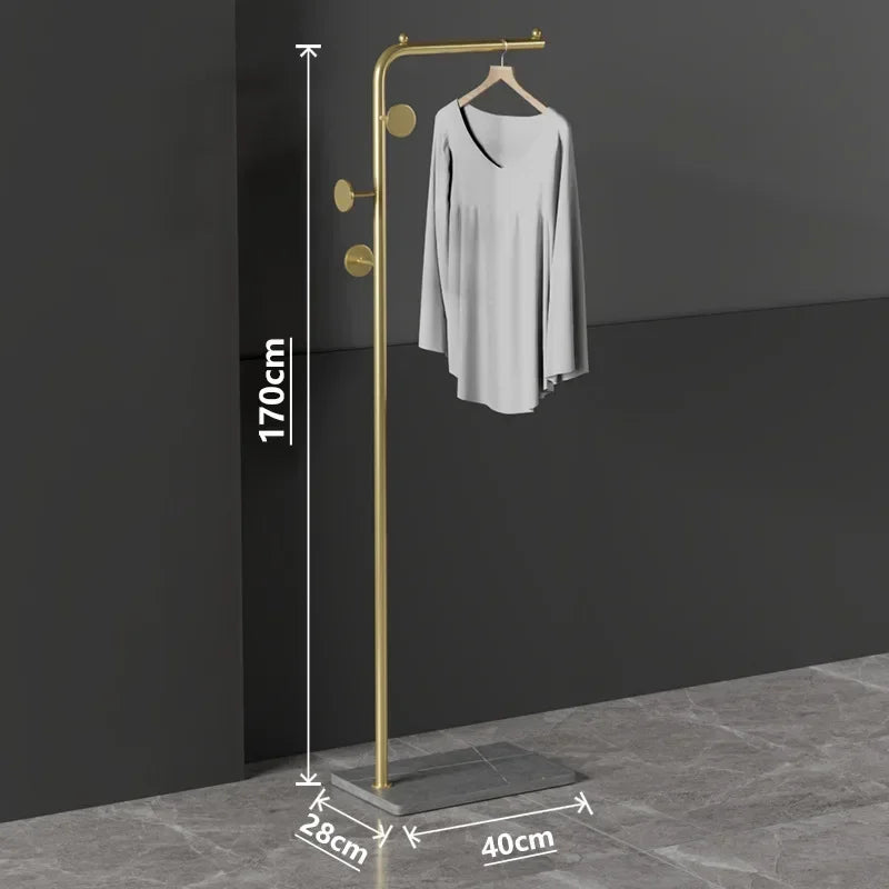 porte-vêtements nordique léger et moderne pour rangement élégant - vue 20 sur 41