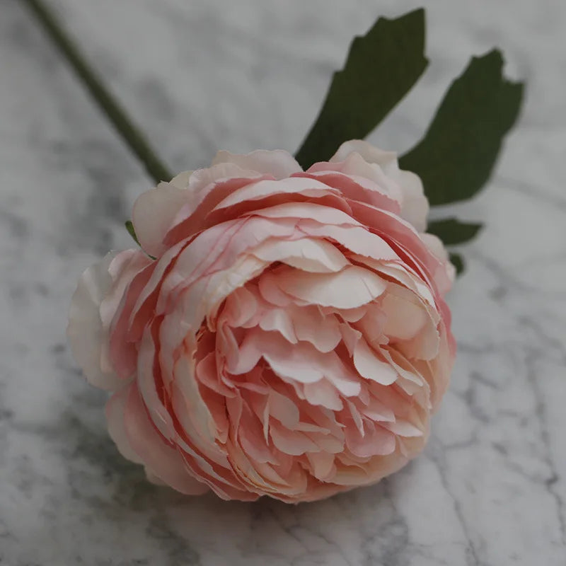 pivoine artificielle réaliste pour décoration et mariage