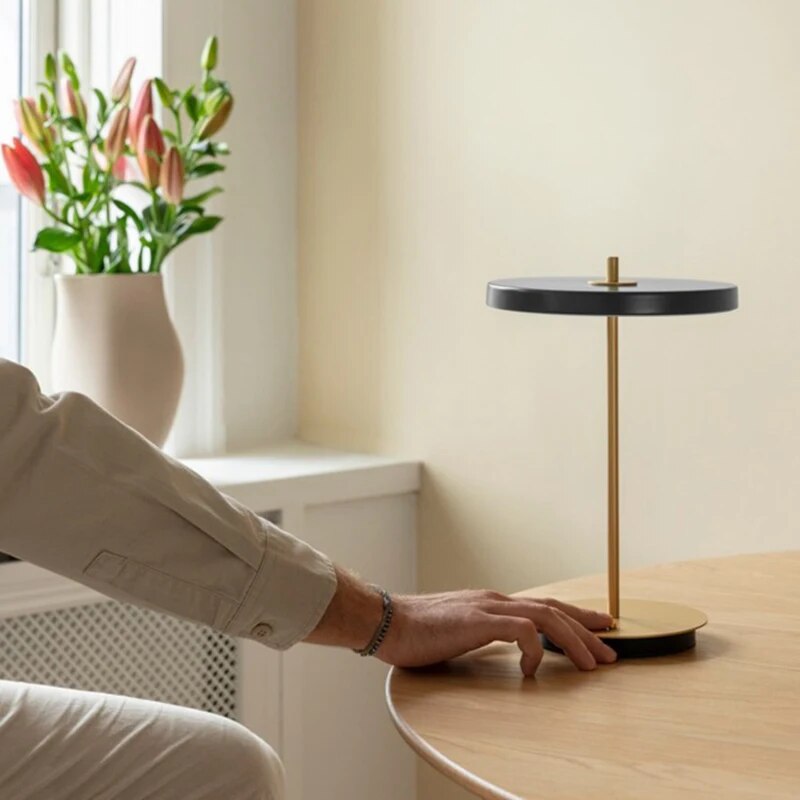 Lampadaire LED nordique variateur intérieur salon chambre étude - vue 5 sur 11