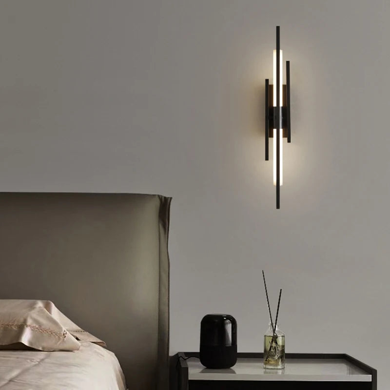 applique murale led minimaliste style art déco - vue 4 sur 14