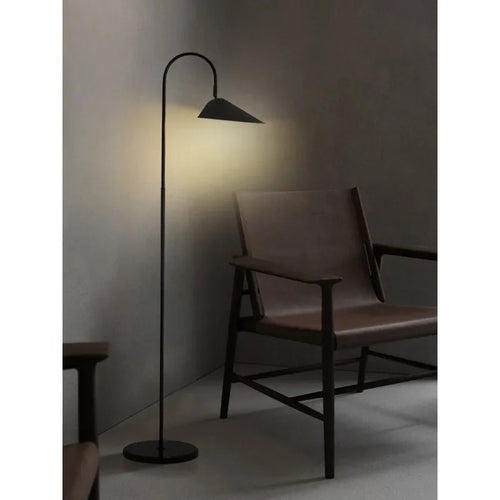 Nordic Minimalist Led Floor Lamp with Changeable Bulb for Living Dining Room Tables Stand Lighting Luminaires - vue 3 sur 8
