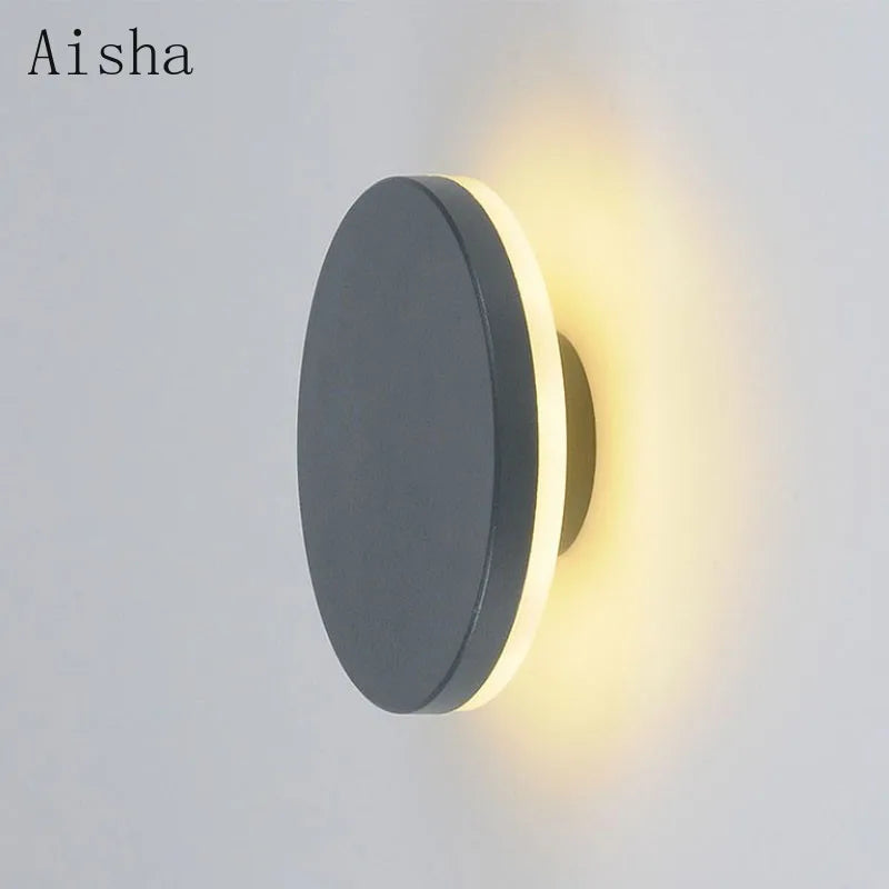 applique murale led créative et imperméable pour extérieur - vue 7 sur 11