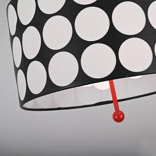suspension luminaire en métal cylindrique style art déco - vue 5 sur 7