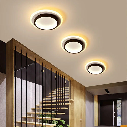 Moderne LED Allée Plafonnier Lustre Pour Couloir Escaliers Foyer Balcon Chambre Salle De Bains Luminaires Intérieur Lustre