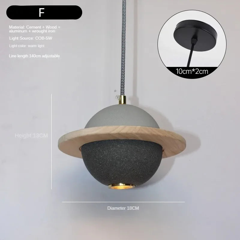 lustre moderne à led design créatif pour enfants - vue 13 sur 15