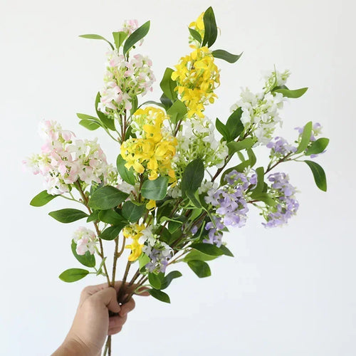 fleurs artificielles parfumées décoration pour jardin et événements