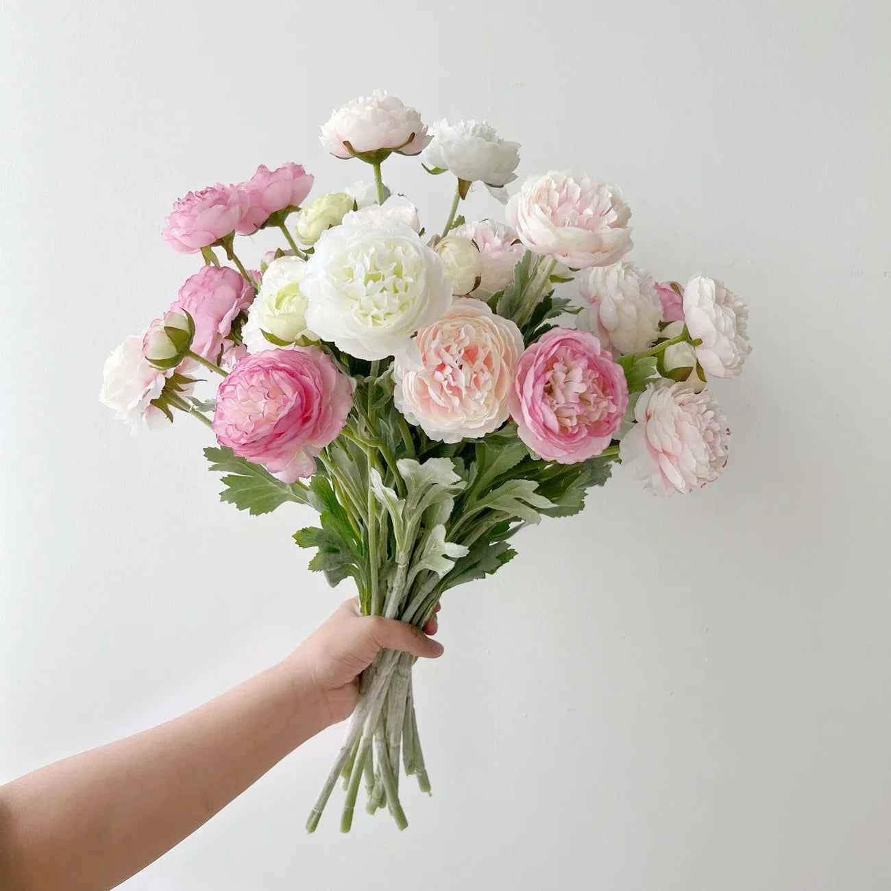 bouquet de pivoines artificielles pour décoration mariage fête - vue 5 sur 9