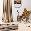 Rideau occultant style retro pour grandes fenetres salon