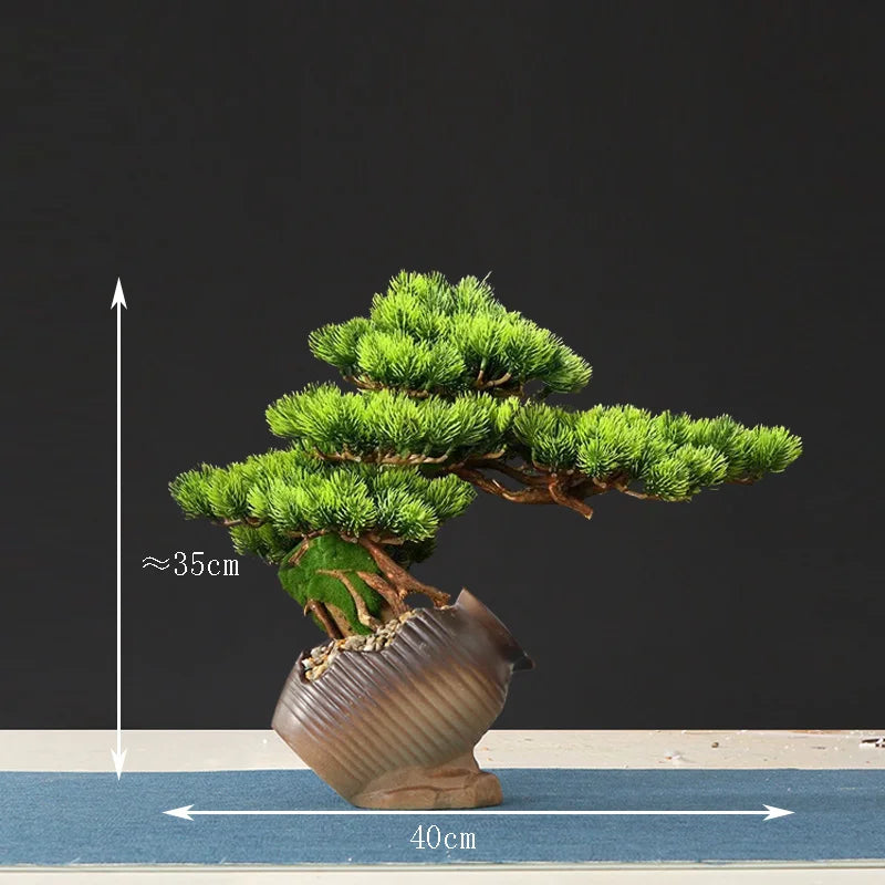 faux arbre bonsaï pour décoration intérieure et aménagement paysager - vue 6 sur 36