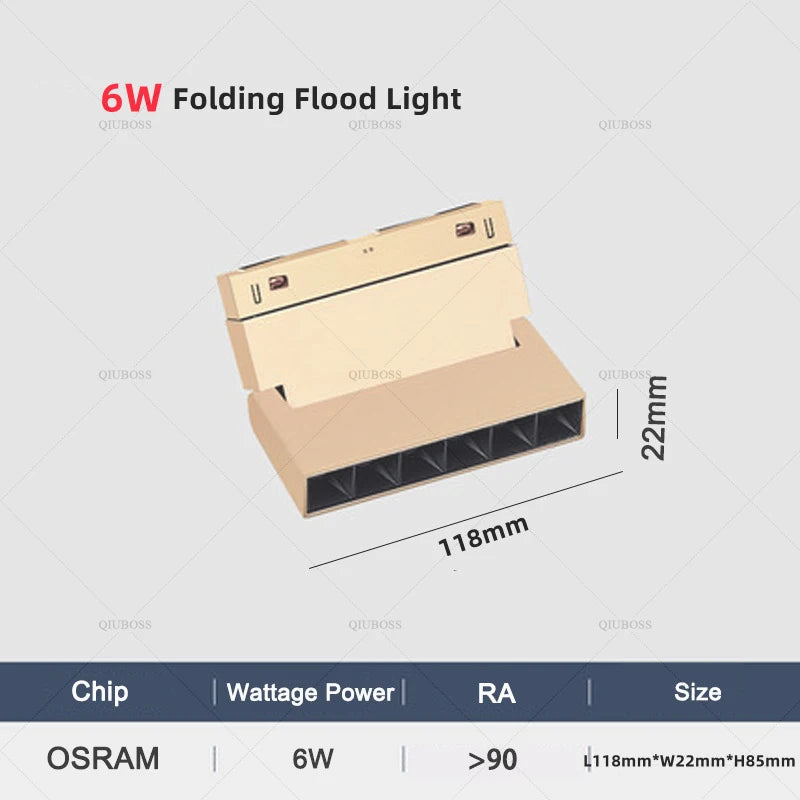 spot led magnétique pour éclairage intérieur moderne - vue 15 sur 28