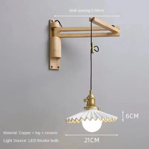 applique murale extensible en cuivre design élégant pour divers espaces