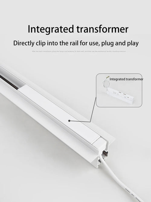 rails d'éclairage magnétiques led à intensité variable spot zigbee cob - vue 6 sur 22