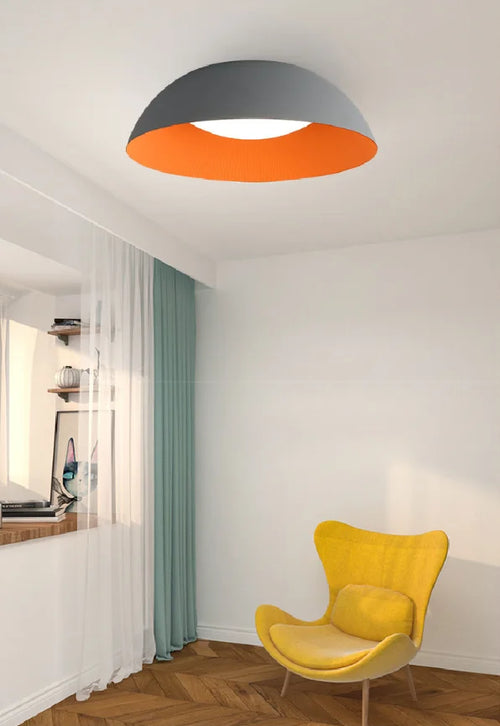 Plafonnier led moderne ultra-mince décor maison