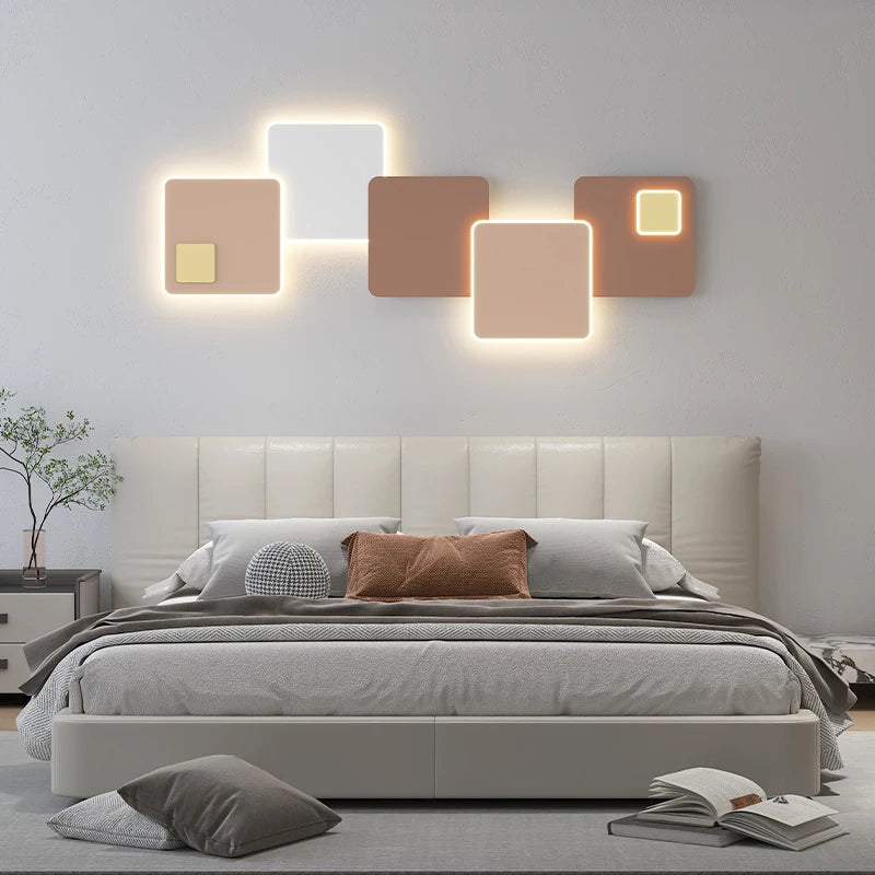 applique murale led moderne design créatif pour ambiance décorative - vue 3 sur 8