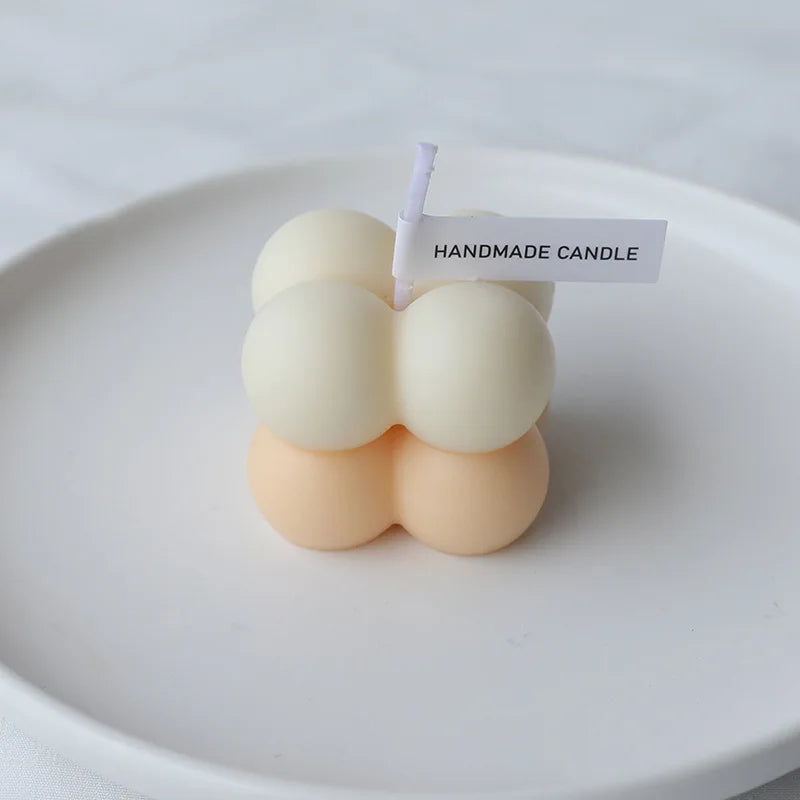 bougie parfumée cube en cire de soja pour décoration moderne - vue 11 sur 22