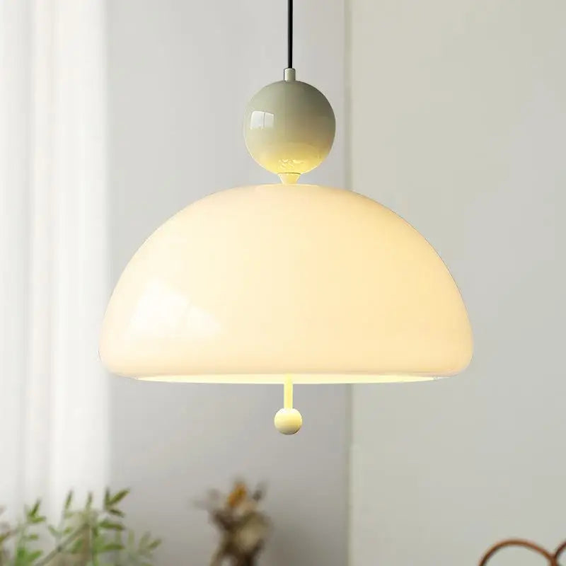 Medieval Retro Pendant Light Ceiling Hanging Lamp Glass Suspension for Living Dining Room Kitchen - vue 3 sur 11