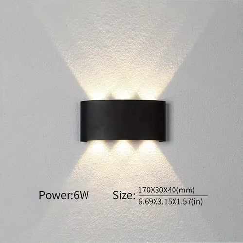 applique murale extérieure led étanche pour éclairage moderne
