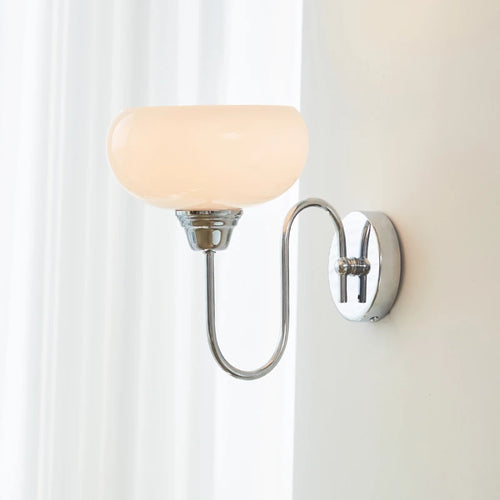 2024 Bauhaus Medieval Modern French Bedroom, Study Room, Living Room Chandelier Designer Nordic Retro Wall Lamp - vue 4 sur 9