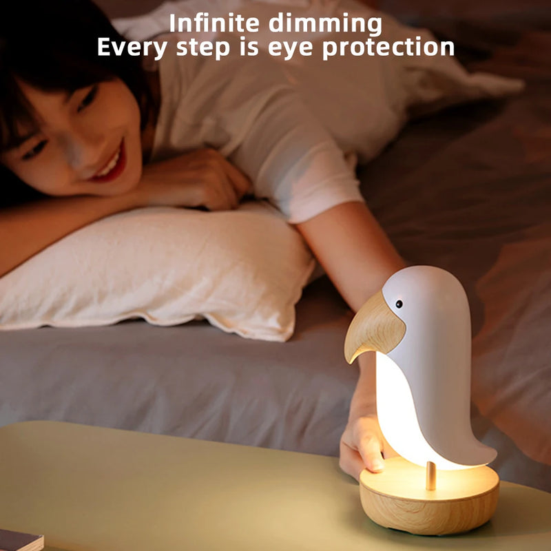 Lampe Veilleuse LED en forme d'oiseaux mignons
