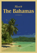 affiche rétro pour passionnés de voyage destinations emblématiques