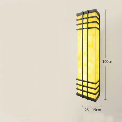 applique murale extérieure chinoise imperméable pour jardin décoratif - vue 10 sur 14