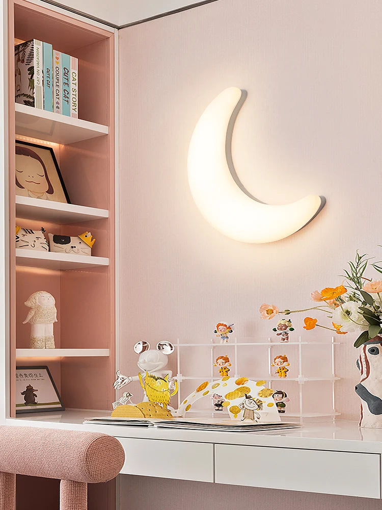 applique murale led en croissant d'intérieur simple - vue 3 sur 8