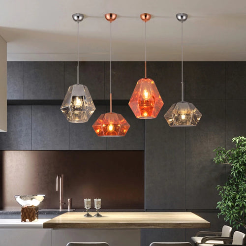 lustre nordique moderne pour bar restaurant café créatif - vue 3 sur 14