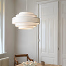 lustre en tissu créatif pour un éclairage minimaliste personnalisé