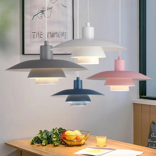 lustre danois créatif soucoupe volante pour café restaurant magasin - vue 2 sur 16