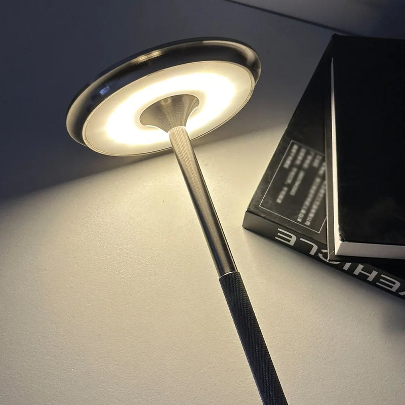 Lampe de Table pour chambre à coucher rechargeable LED interrupteur tactile lampe de bureau pour Restaurant lumières rechargeables USB-C lampe de Table de charge