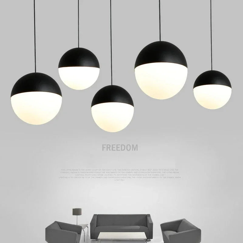 lustre moderne en verre pour décoration intérieure élégante - vue 4 sur 10